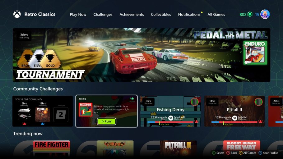 Retro Classics no Game Pass - Disponível agora para membros