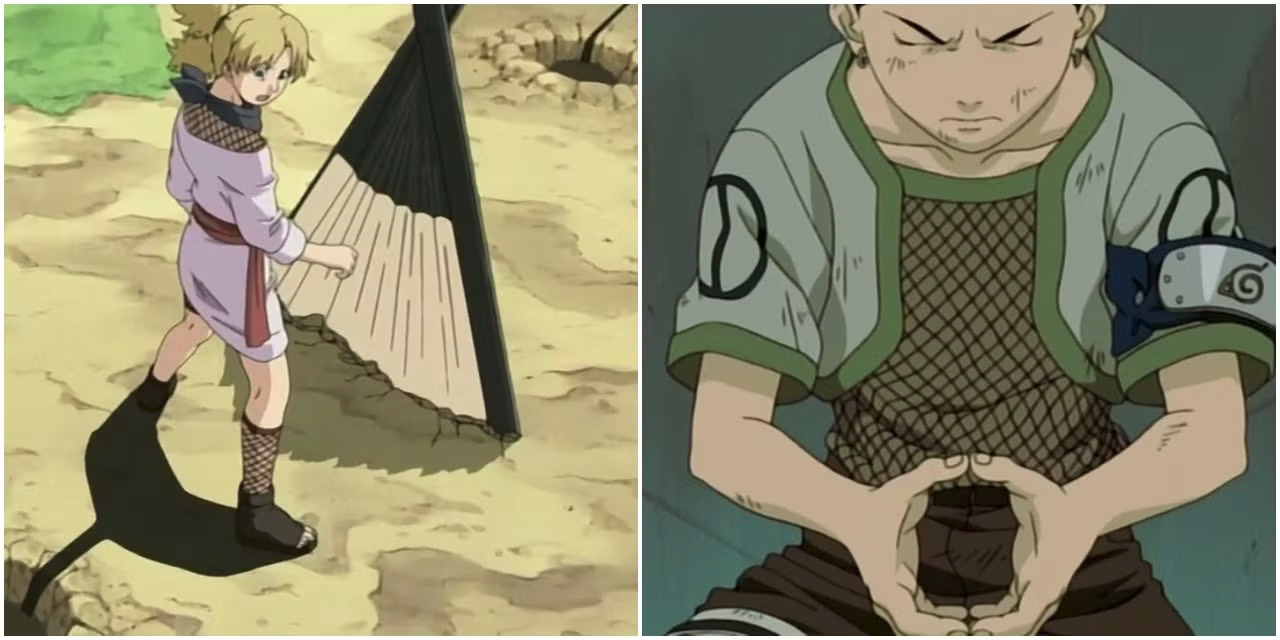 Todas as lutas dos Exames Chunin em Naruto
