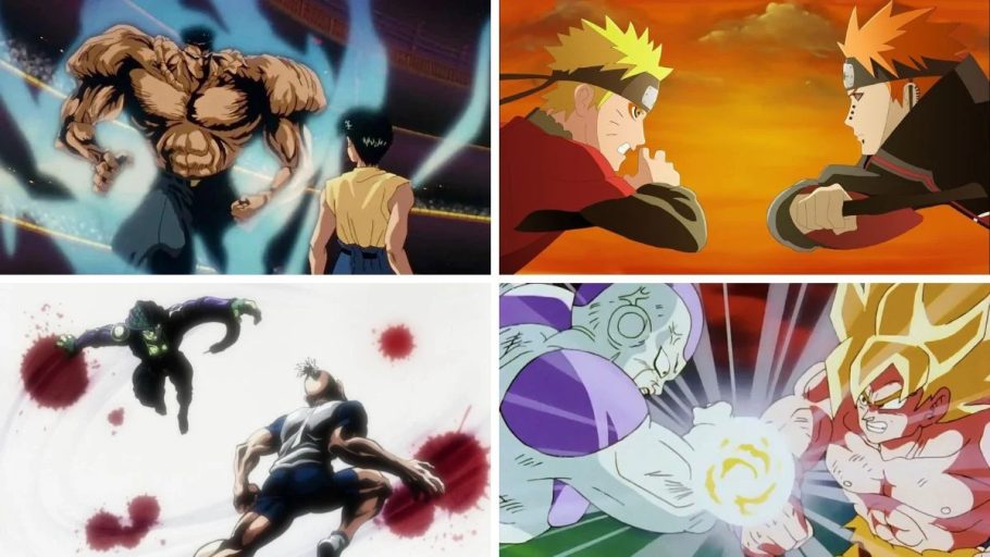 As 15 lutas mais longas da história dos animes