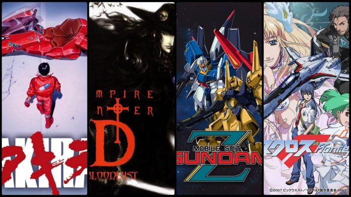 Os 20 melhores animes dos anos 80 que você precisa assistir