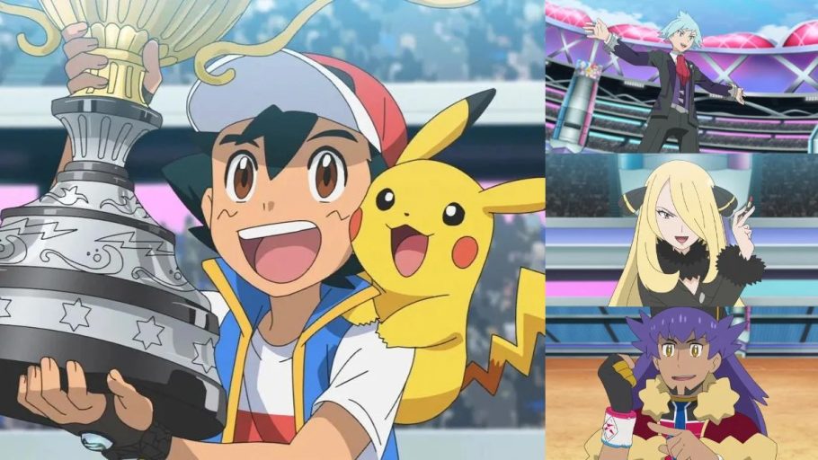 Os 20 treinadores mais fortes do anime Pokémon