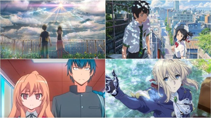 Os 20 Melhores Animes de Romance na Netflix
