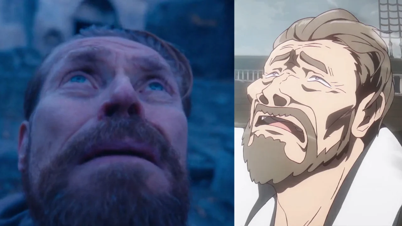 One Piece surpreende ao incluir referência a Willem Dafoe no episódio 1133