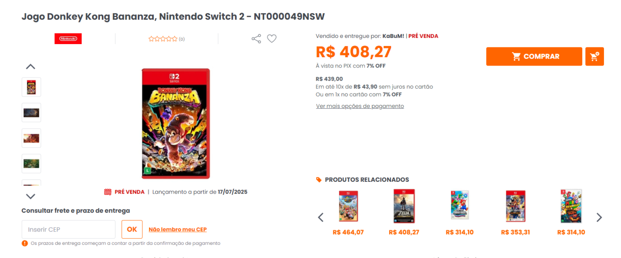 Donkey Kong Bananza - Pré-venda da mídia física nacional é liberada 