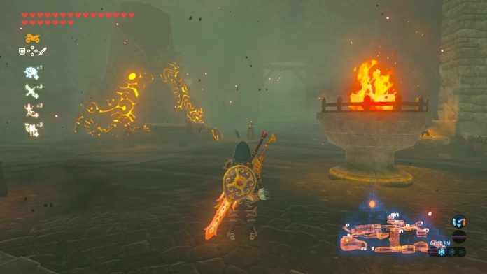 Localização do Santuário Saas Ko'sah em Zelda: Breath of the Wild