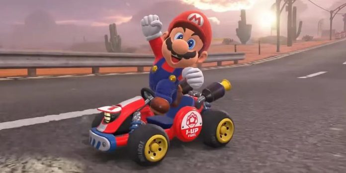 Métodos para desviar dos cascos azuis em Mario Kart World