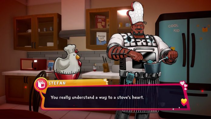 Date Everything - Como namorar Stefan, o fogão da cozinha