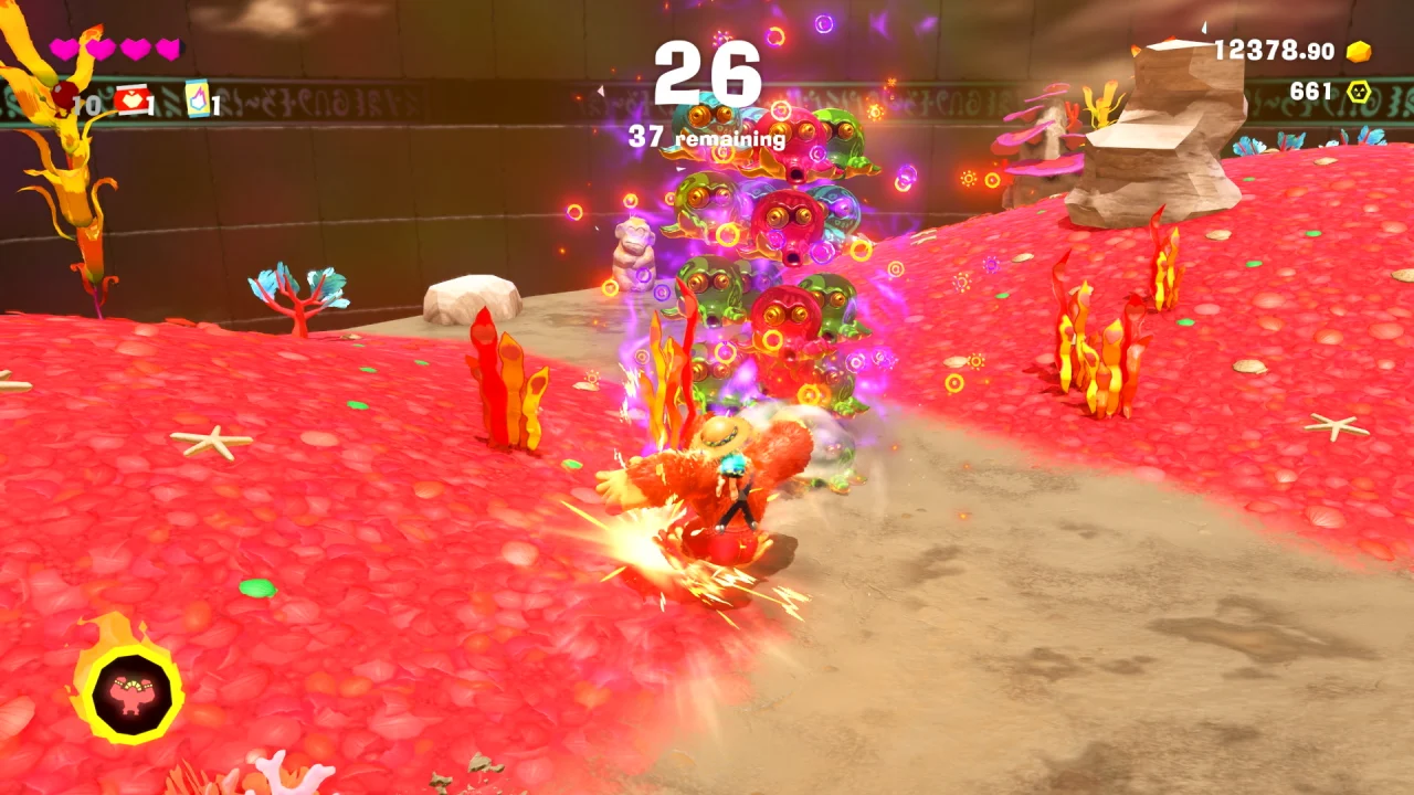 Donkey Kong Bananza - Todas as bananas na Camada da Lagoa