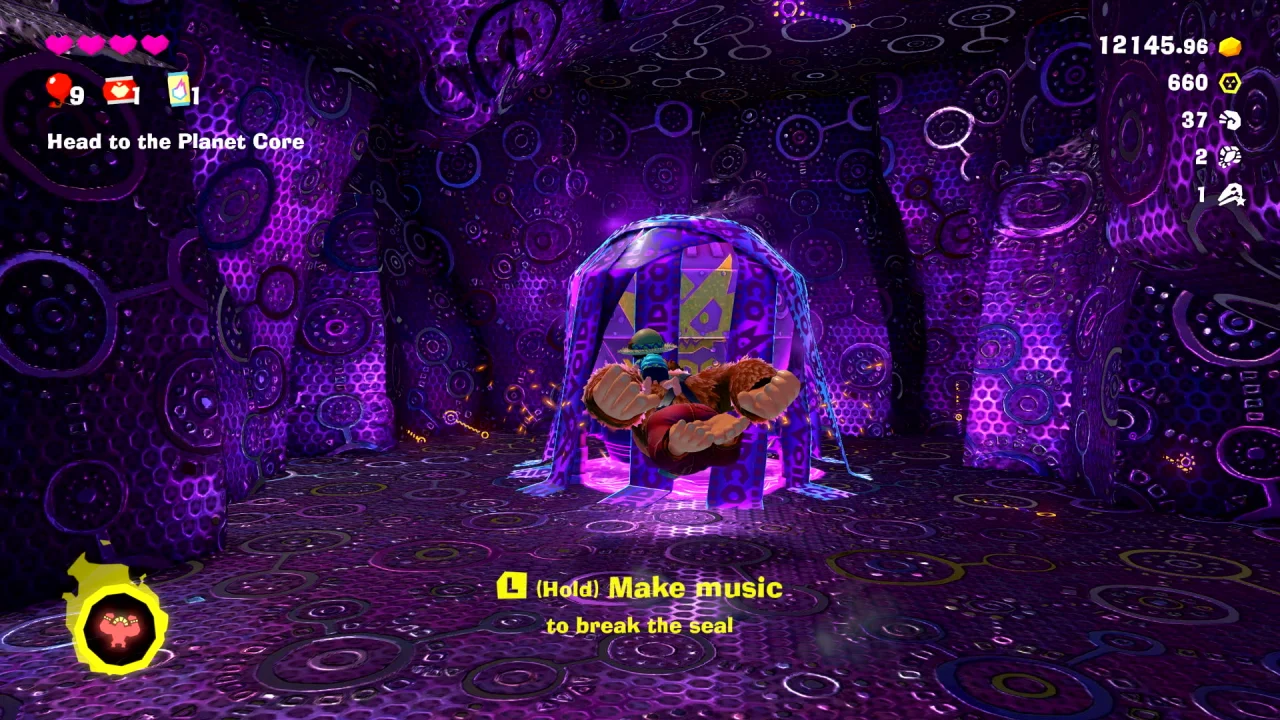 Donkey Kong Bananza - Todas as bananas na Camada da Lagoa