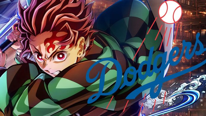 Demon Slayer anuncia colaboração com o LA Dodgers