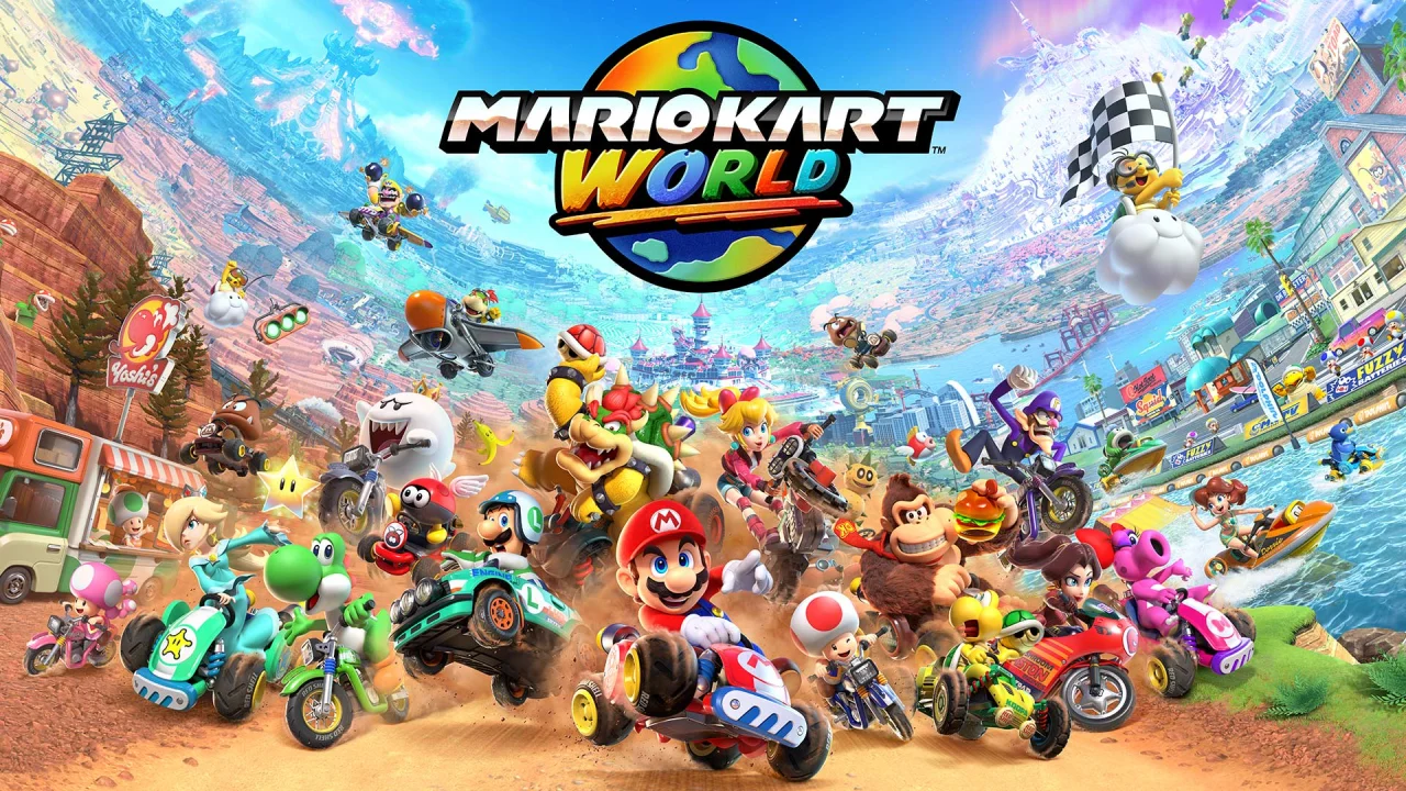 Mario Kart World - Melhores personagens para jogar online