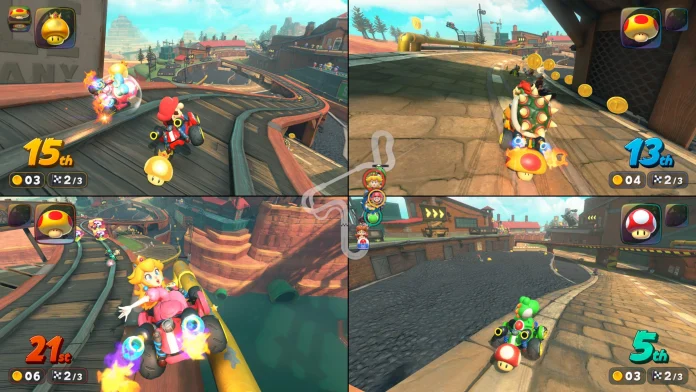 Mario Kart World - Como correr na parede