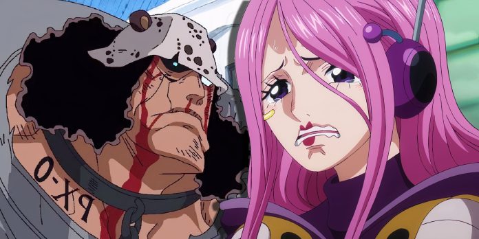 Nova arte oficial de One Piece mostra Kuma em momento especial com sua filha