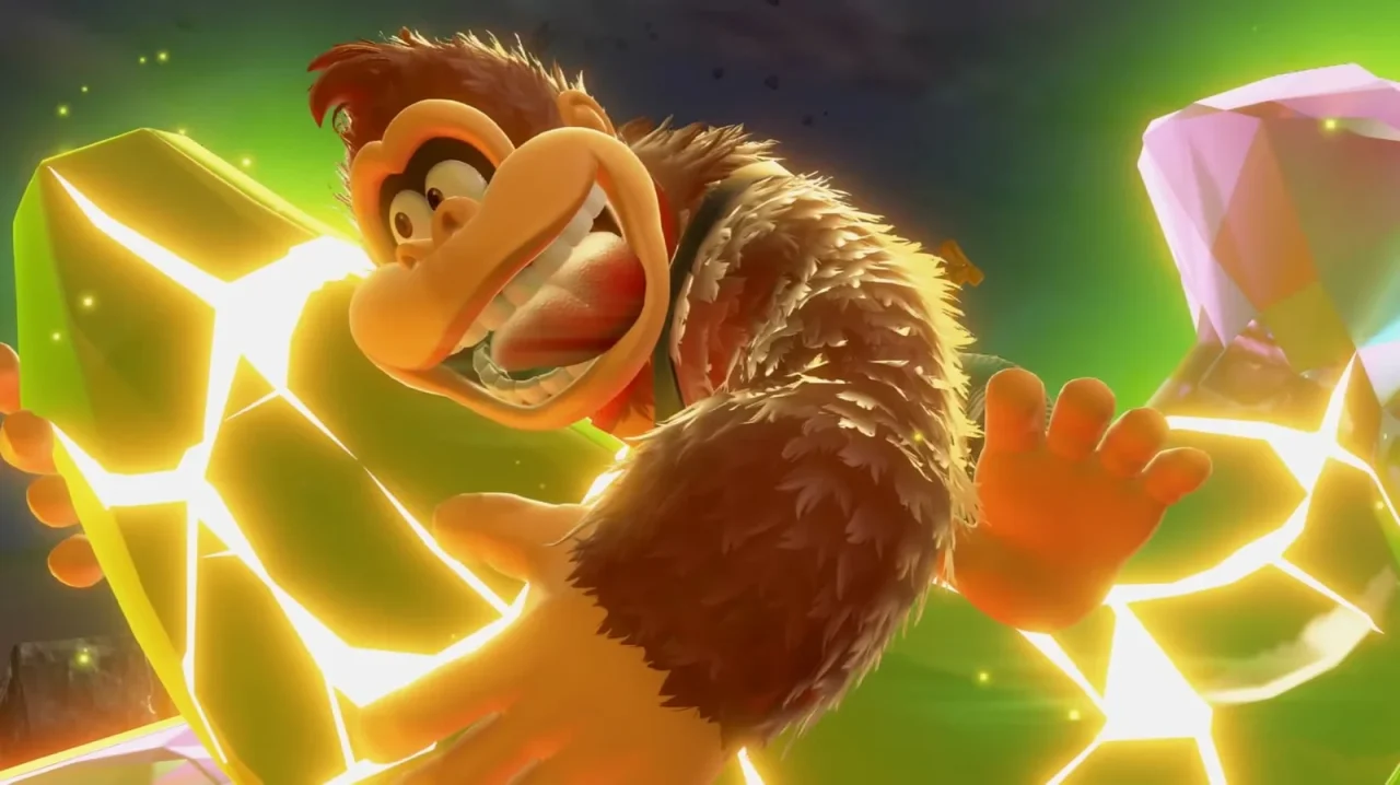 Donkey Kong Bananza - Como remover terrenos do vazio e liberar novas áreas