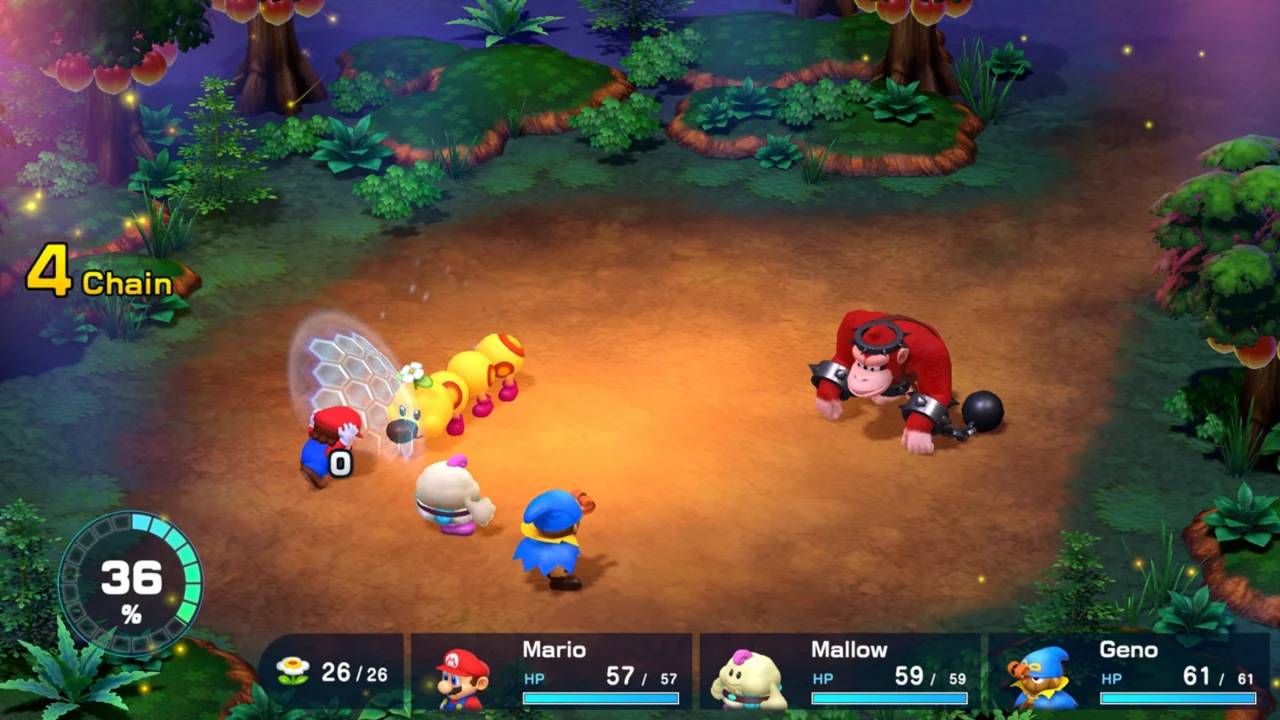 Super Mario RPG Remake - Como defender ataques e os tempos de defesa de cada golpe