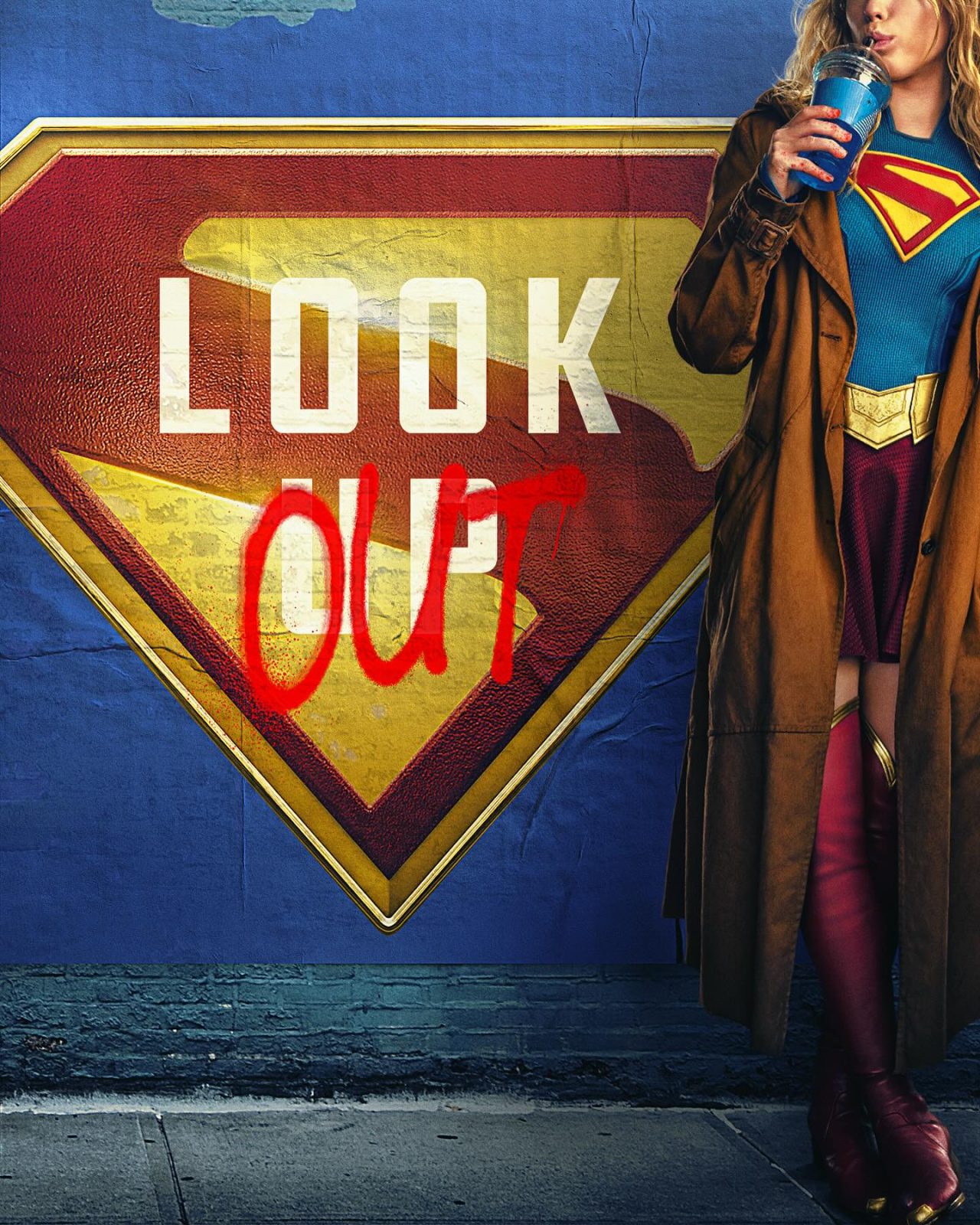 Supergirl recebe primeiro pôster oficial com piada com Superman