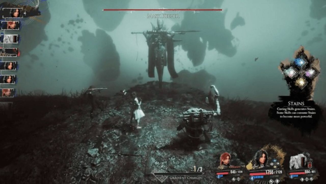 Clair Obscur Expedition 33 - Como derrotar o Guardião da Máscara