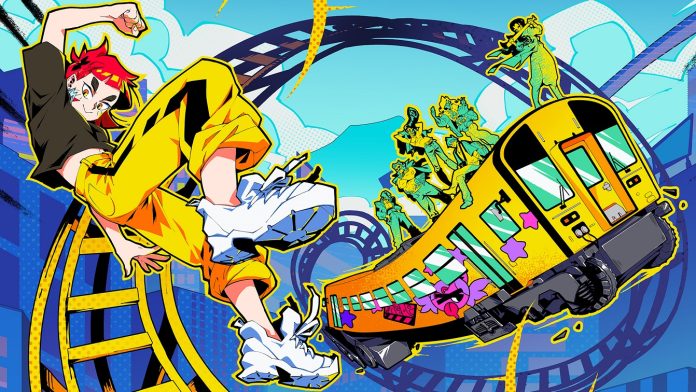 Undercoders anuncia Denshattack!, jogo que mistura manobras radicais e trens em um Japão distópico