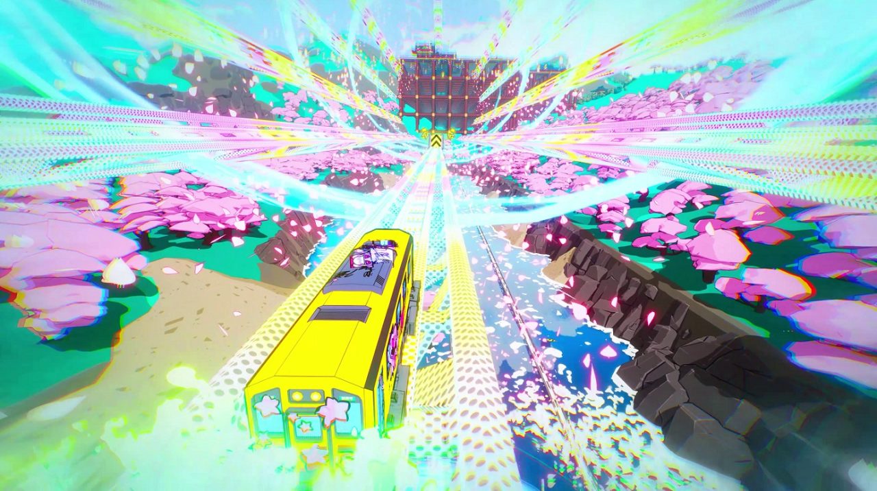 Undercoders anuncia Denshattack!, jogo que mistura manobras radicais e trens em um Japão distópico