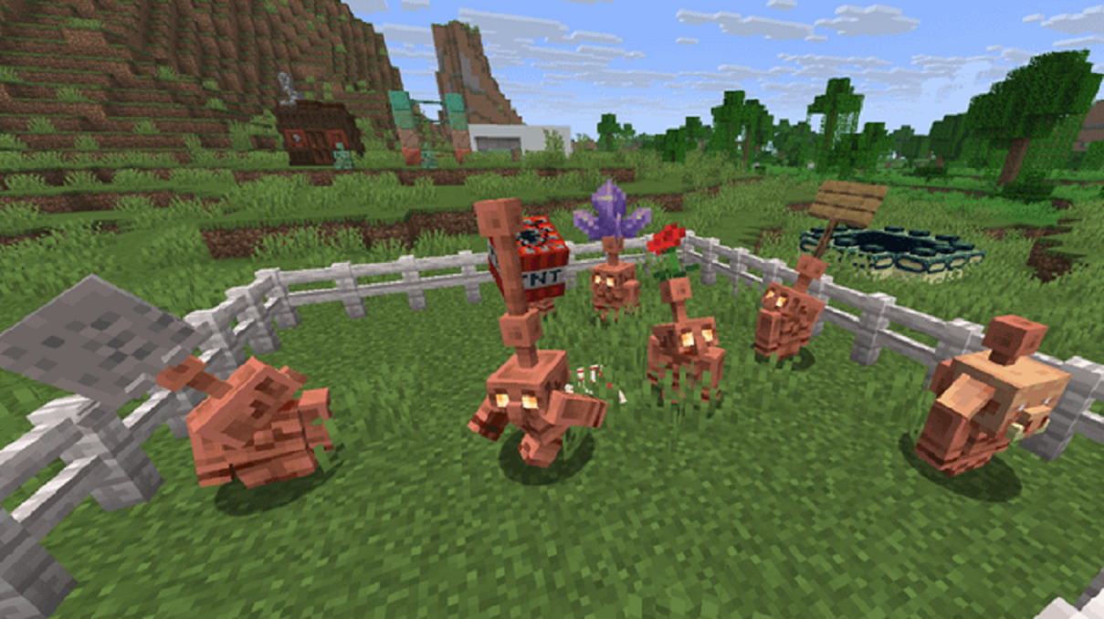 Como fazer o Golem de Cobre no Minecraft
