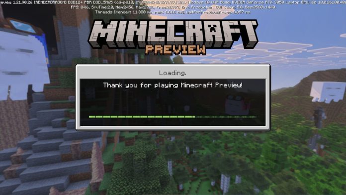 Como baixar o Minecraft Bedrock 1.21.90.26 Beta e Preview