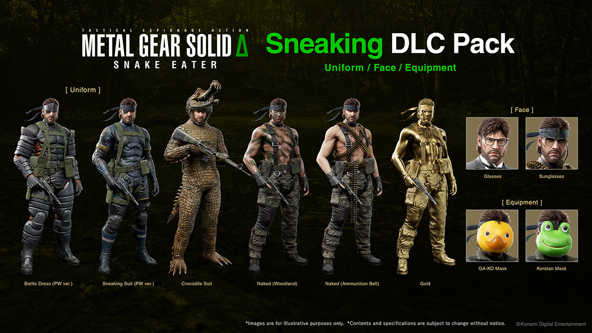 Pré-venda exclusiva de Metal Gear Solid Δ: Snake Eater – Tactical Edition é anunciada no Brasil