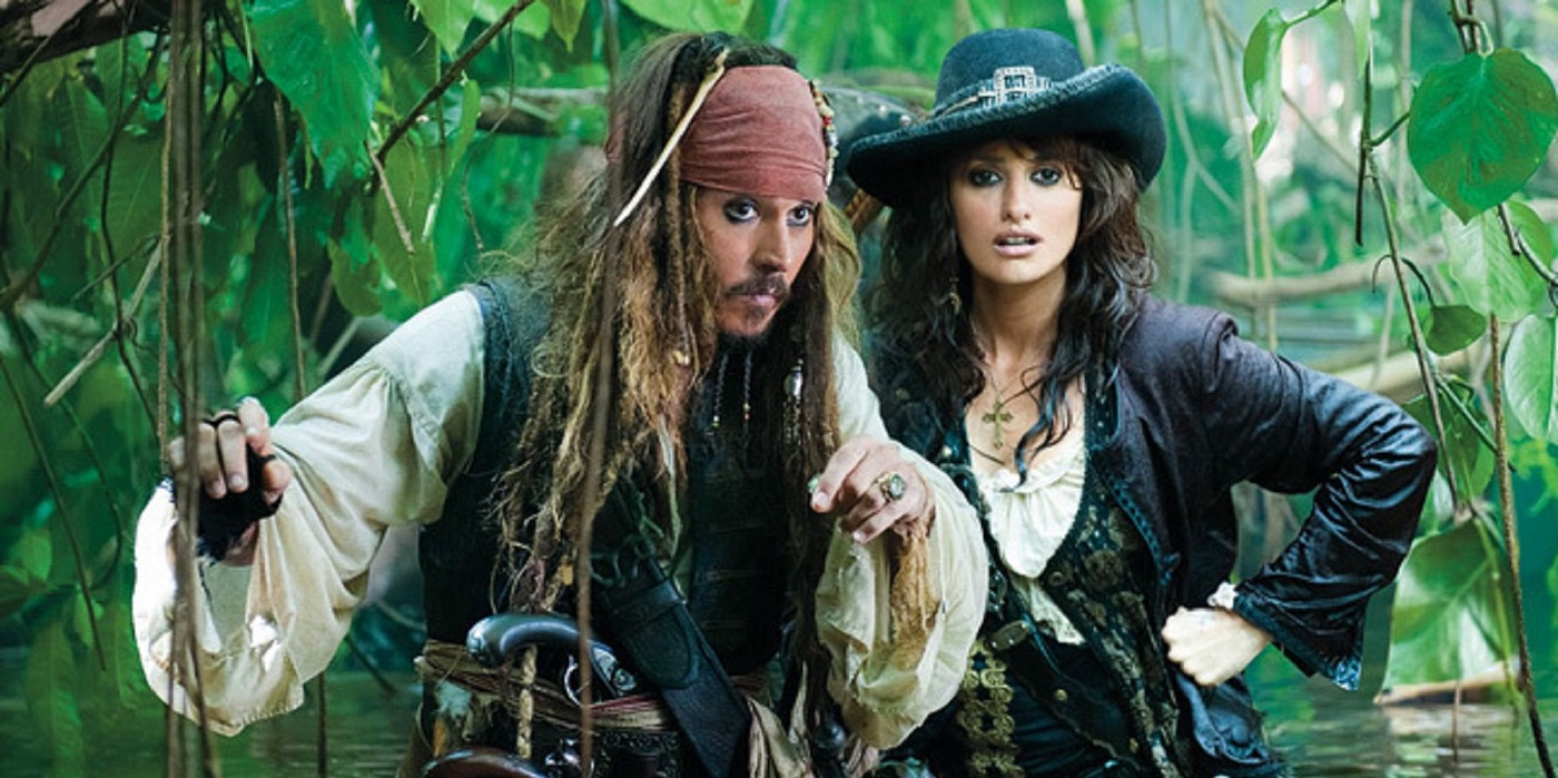 Quanto tempo demoraria para assistir todos os filmes de Piratas do Caribe
