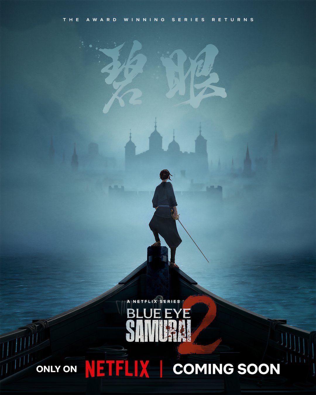 Samurai de Olhos Azuis inicia produção da 2ª temporada com prévia inédita
