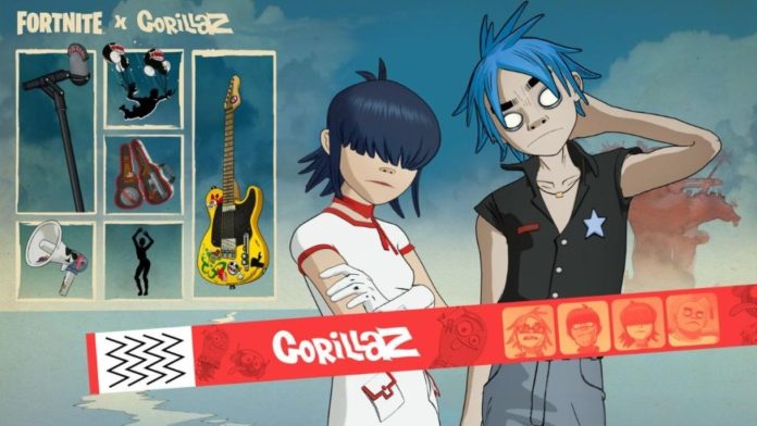 Fortnite - Como conseguir as skins do Gorillaz