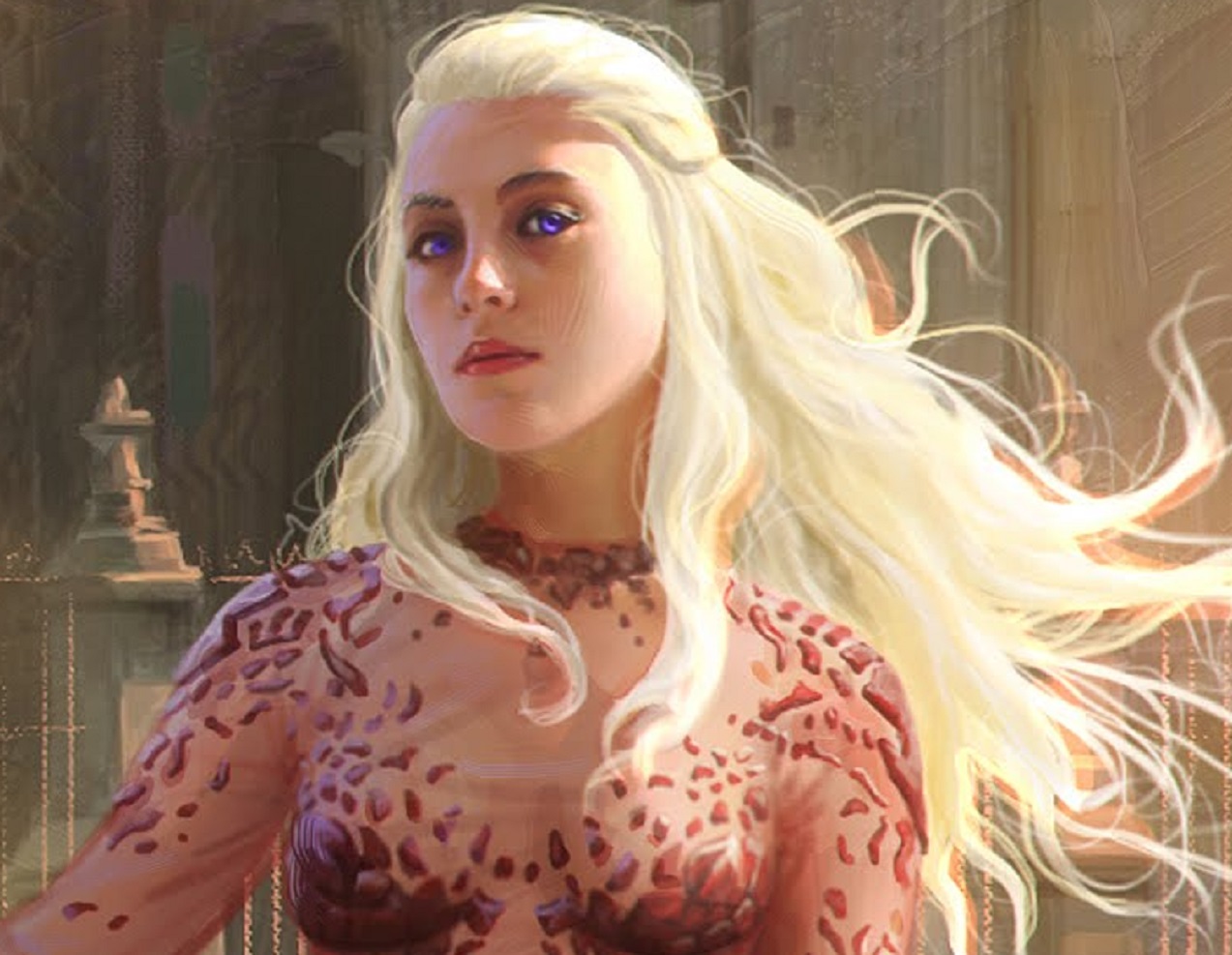Por que os Targaryens não possuem olhos violeta em Game of Thrones e House of the Dragon?