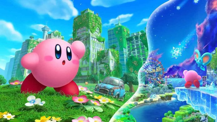 Como iniciar a expansão Star-Crossed World em Kirby and the Forgotten Land