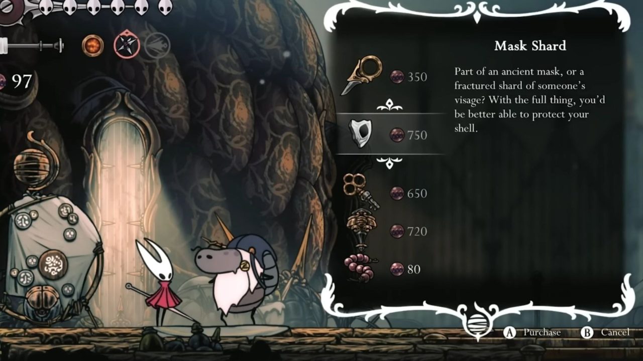 Hollow Knight Silksong - Todas as localizações dos Fragmentos de Máscara