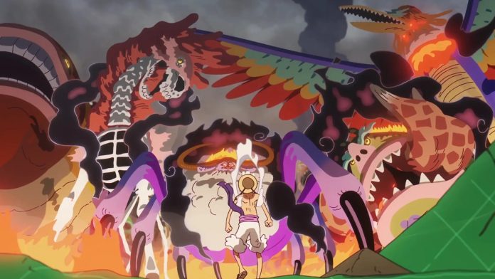 Os Cinco Anciões fazem sua estreia completa no anime de One Piece