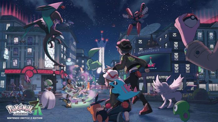 Pokémon Legends Z-A já está em pré-venda no Switch 1 e Switch 2