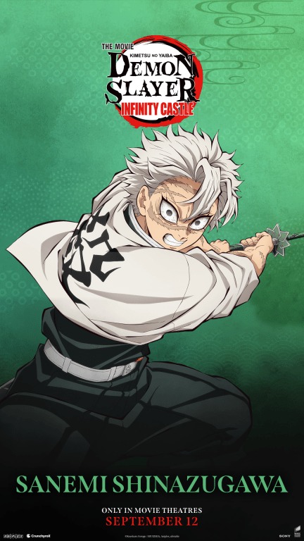 Demon Slayer Castelo Infinito - Todos os caçadores do filme