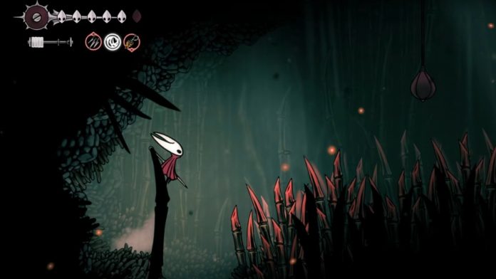 Hollow Knight Silksong - Como entrar no Bosque dos Espíritos