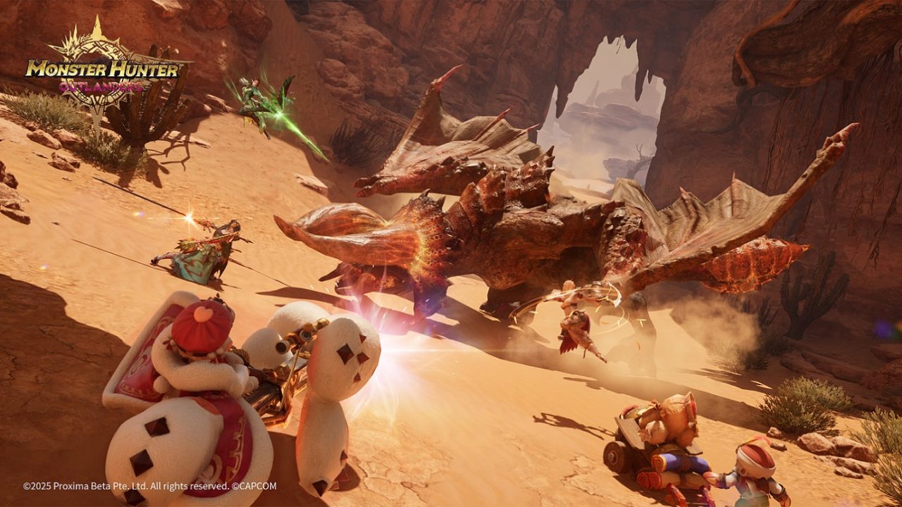Monster Hunter Outlanders ganha trailer inédito e demo na TGS 2025