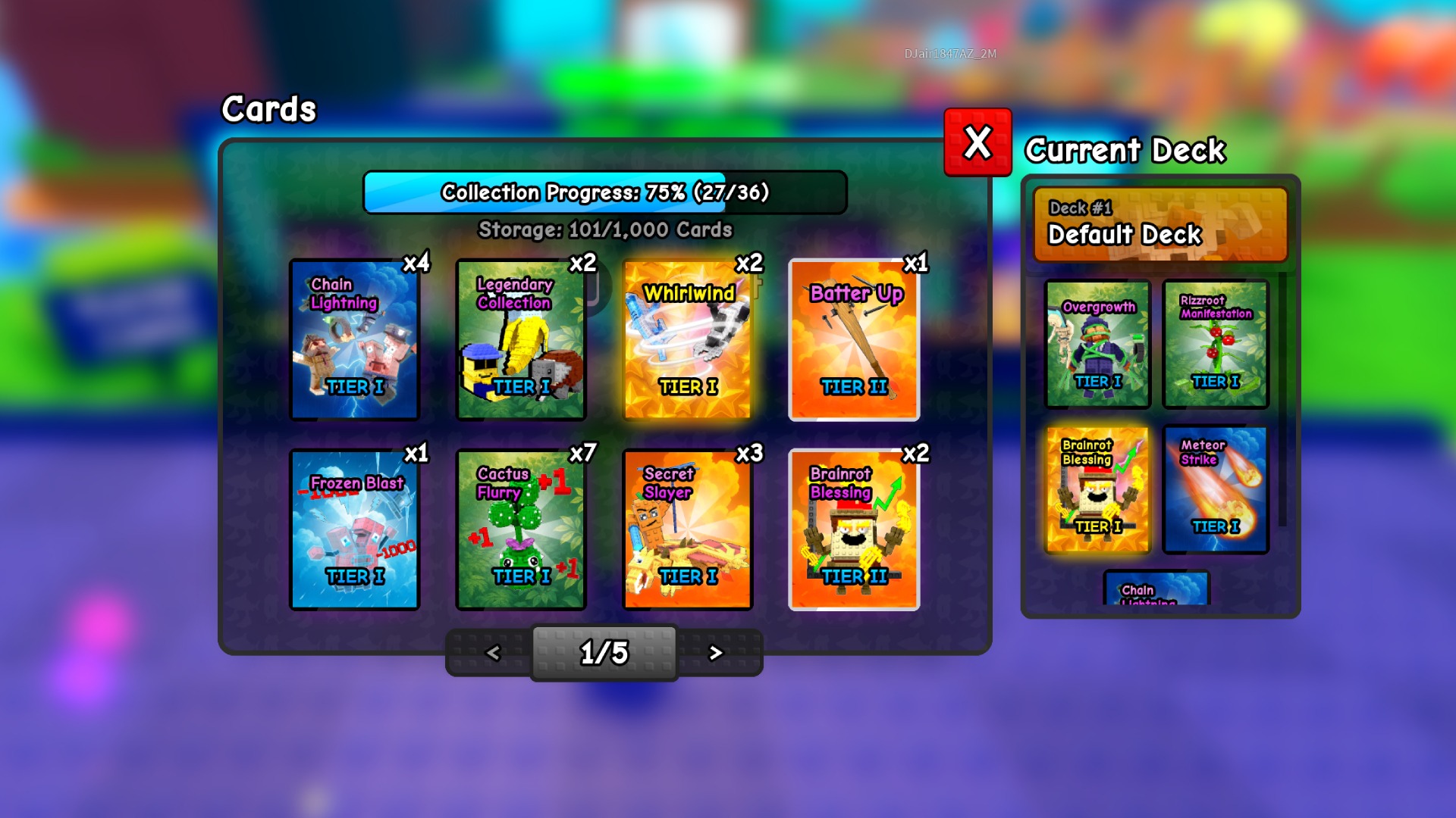 Plantas vs Brainrots - Melhores Cartas (Lista de Tiers)