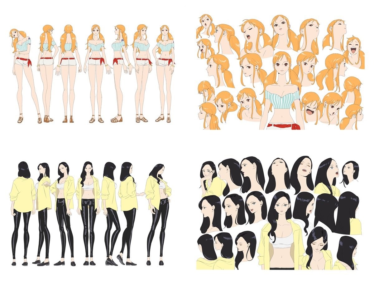 One Piece compartilha novos visuais de Nami e Robin para Spin-Off focado nelas