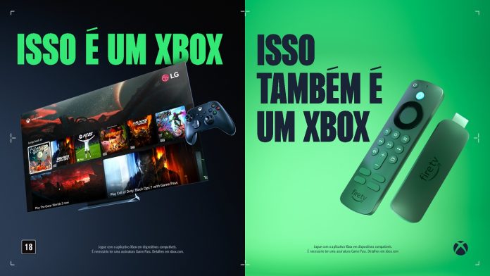 Xbox Cloud Gaming expande operação no Brasil com apps para TVs LG e Fire TV