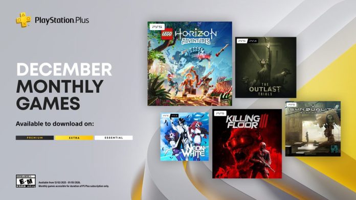 Jogos de dezembro da PS Plus incluem LEGO Horizon, Killing Floor 3 e mais