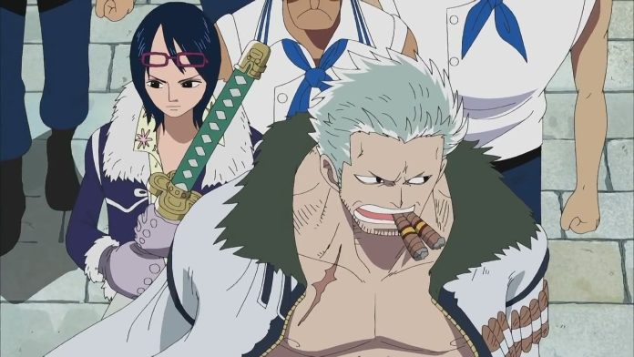 One Piece (2) Smoker e Tashigi ganham destaque em nova prévia da 2ª temporada de One Piece