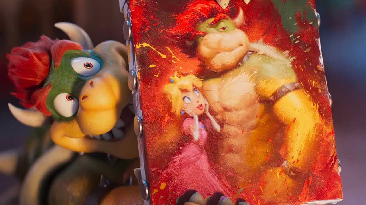 Artista brasileiro foi o responsável pela pintura do Bowser gostosão no trailer de Super Mario Galaxy: O Filme