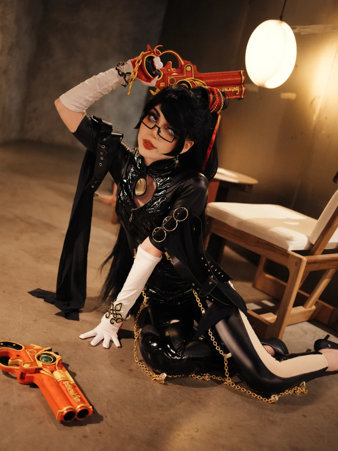 Modelo alice_dias_c fez um cosplay encantador da Bayonetta