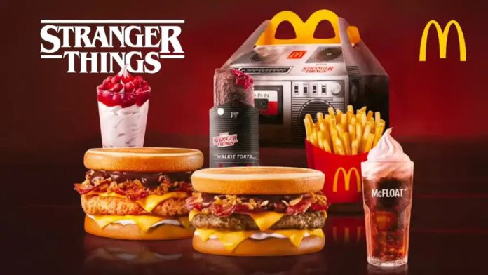 McDonald’s lança combos de Stranger Things no Brasil com sabores inspirados no Mundo Invertido