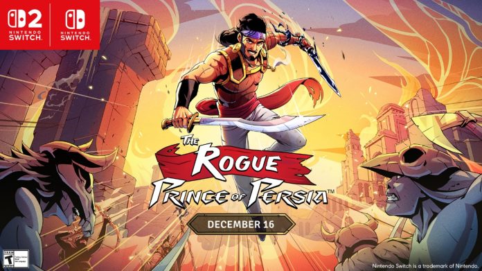 The Rogue Prince of Persia chega ao Nintendo Switch 1 e 2 em 16 de dezembro