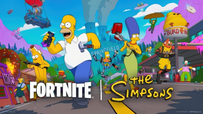 Fortnite e Os Simpsons se unem em crossover que leva jogadores até Springfield