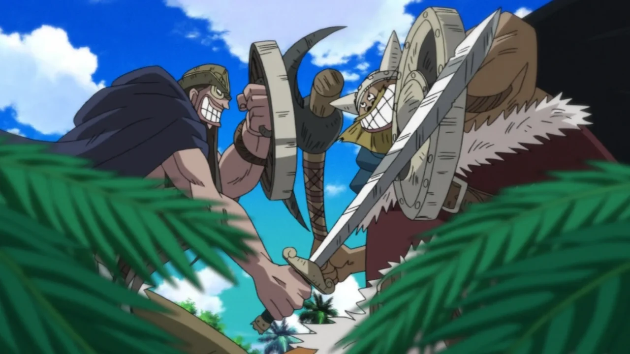 Resumo do arco de Little Garden de One Piece