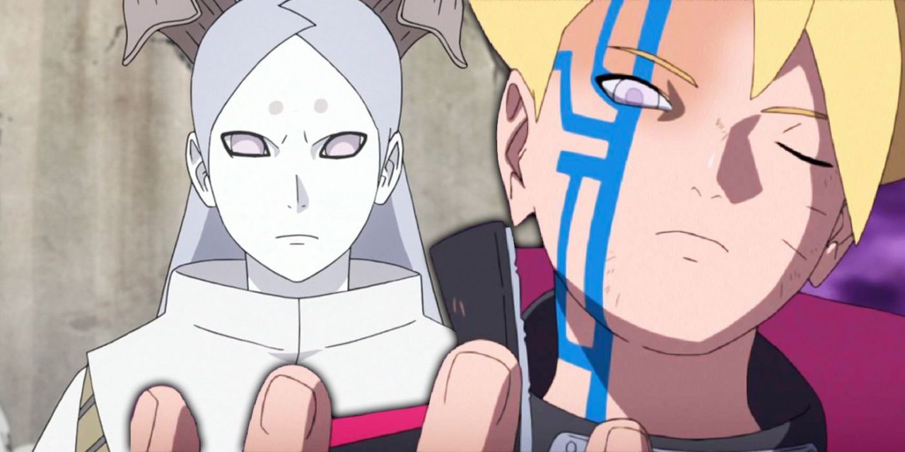 Pacto com Momoshiki coloca Boruto à beira de um destino trágico em Two Blue Vortex