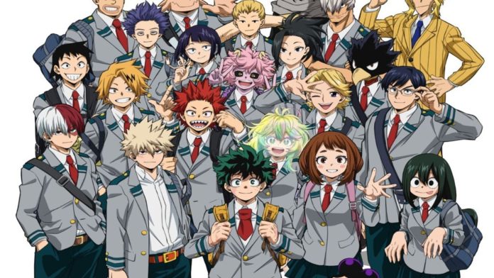 10º aniversário de My Hero Academia traz ilustração dos 10 melhores heróis